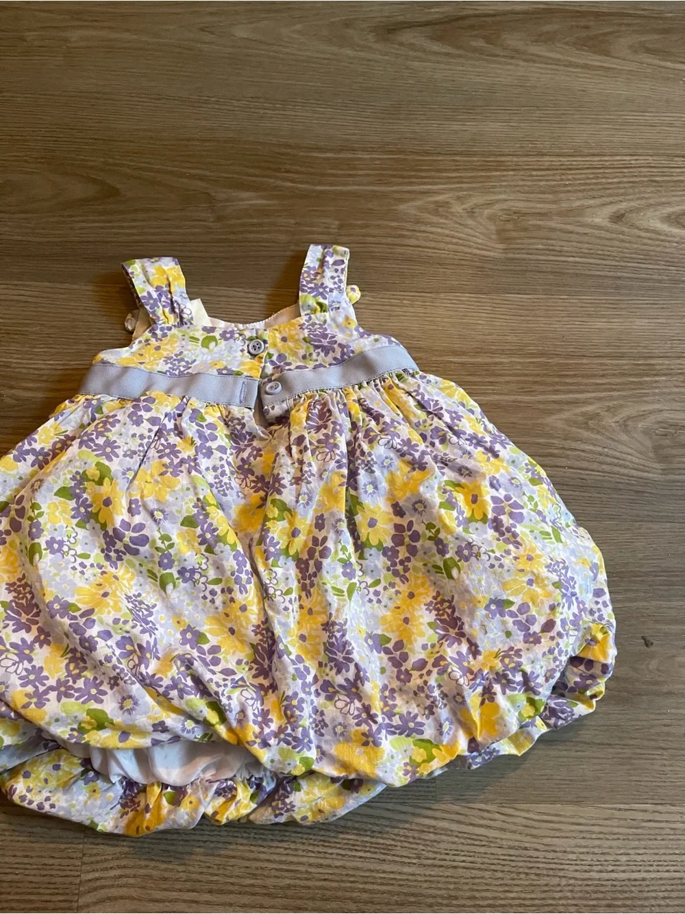 Crazy 8 Floral Bubble Dress 6-12M | Vintage Cottagecore Sundress Boho Chic